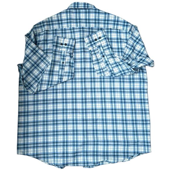 Peter Millar Shirt Men Size XXL Crown Lost Creek Woven Cotton Sport Plaid - Picture 2 of 4